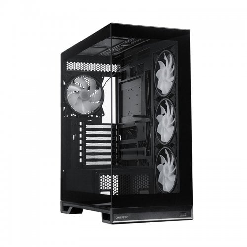 Корпус CHIEFTEC VISTA Max Tempered Glass без БЖ (GX-30B-OP) Black купити в Україні | Telemart фото