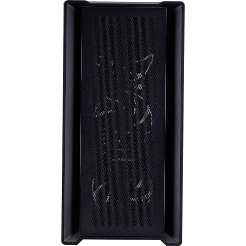 Корпус 1stPlayer T4-BK-4FS7 Tempered Glass без БП Black купить в Украине | Telemart фото