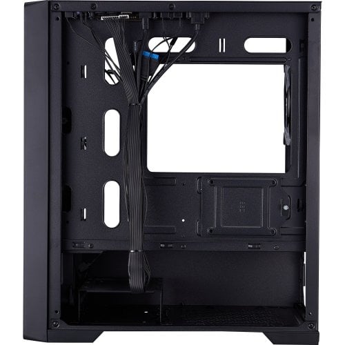 Корпус 1stPlayer T4-BK-4FS7 Tempered Glass без БП Black купить в Украине | Telemart фото