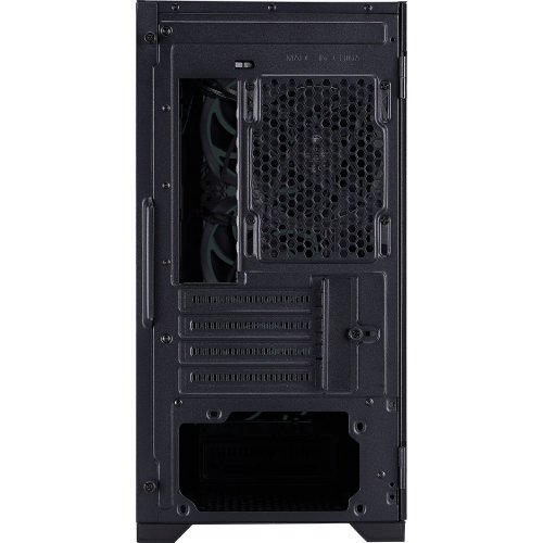 Корпус 1stPlayer T4-G-BK-4FS7 Tempered Glass без БП Black купить в Украине | Telemart фото