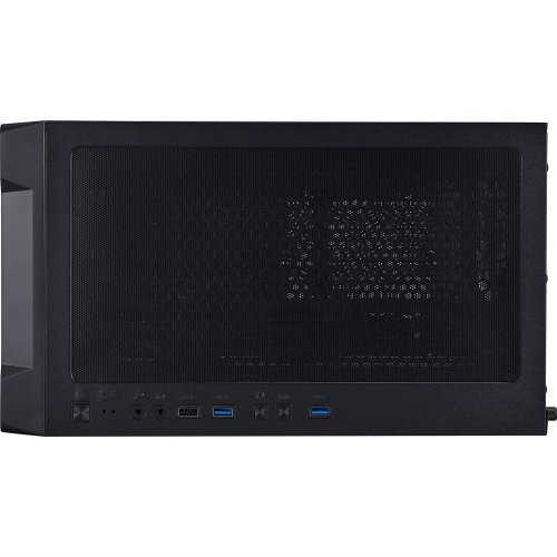 Корпус 1stPlayer T4-G-BK-4FS7 Tempered Glass без БП Black купить в Украине | Telemart фото