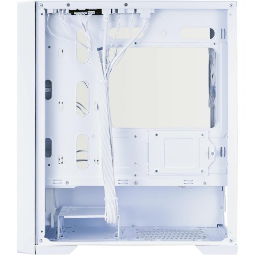 Корпус 1stPlayer T4-G-WH-4FS7-W Tempered Glass без БП White купить в Украине | Telemart фото