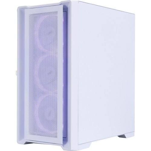 Корпус 1stPlayer T4-WH-4FS7-W Tempered Glass без БЖ White купити в Україні | Telemart фото