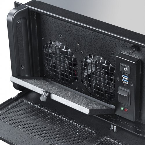 Корпус CHIEFTEC UNC-410S-B-U3 без БЖ (UNC-410S-B-U3-OP) Black купити в Україні | Telemart фото