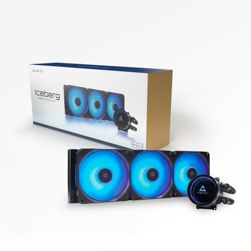 Готова СВО CHIEFTEC Iceberg 360 ARGB (CLC-360-RGB) Black купити в Україні | Telemart фото