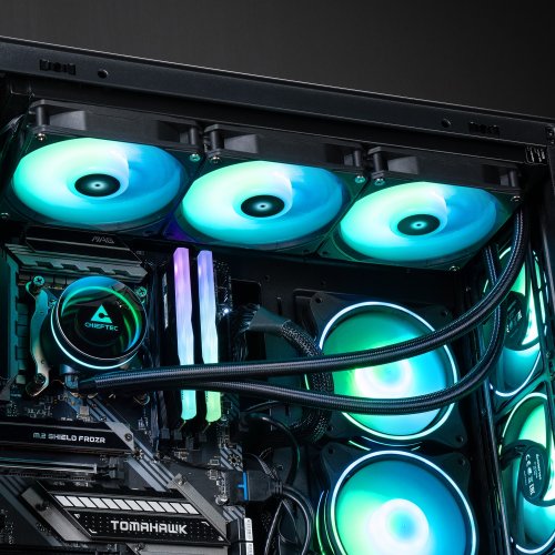 Готова СВО CHIEFTEC Iceberg 360 ARGB (CLC-360-RGB) Black купити в Україні | Telemart фото