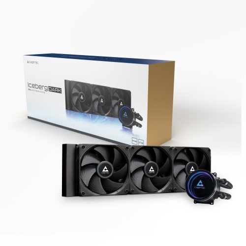 Готова СВО CHIEFTEC Iceberg 360 Dark (CLC-360-BLK) Black купити в Україні | Telemart фото