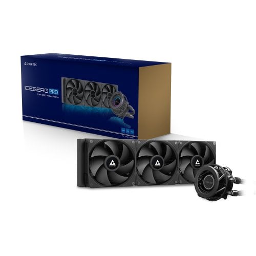 Готова СВО CHIEFTEC Iceberg Pro 360 Dark (CLC-360-VRM-BLK) Black купити в Україні | Telemart фото