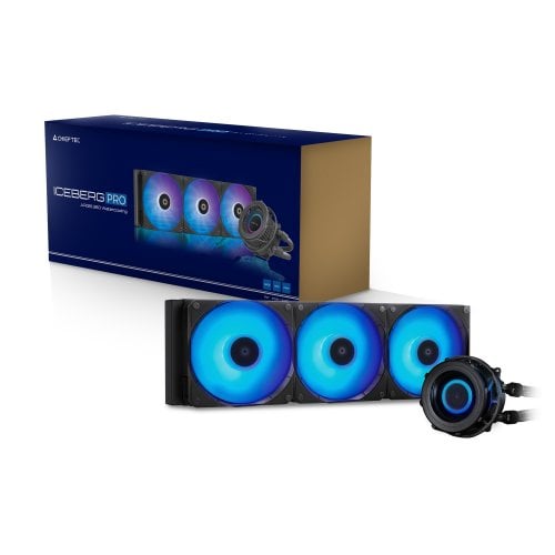 Готовая СВО CHIEFTEC Iceberg Pro 360 RGB (CLC-360-VRM-RGB) Black купить в Украине | Telemart фото