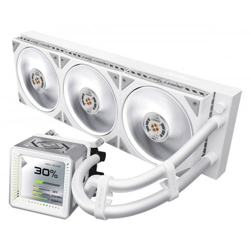 Готовая СВО AsRock Steel Legend 360 LCD White купить в Украине | Telemart фото