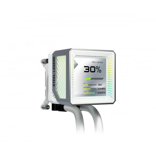 Готовая СВО AsRock Steel Legend 360 LCD White купить в Украине | Telemart фото