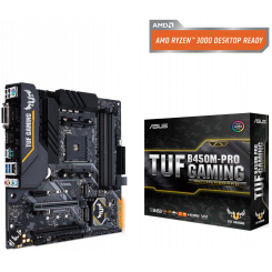 Фото Asus TUF B450M-PRO GAMING (sAM4, AMD B450)