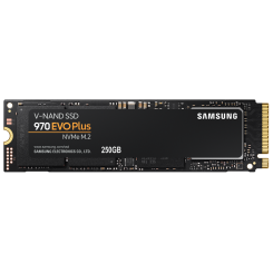 Ssd-диск Samsung 970 Evo Plus V-NAND MLC 250GB M.2 (2280 PCI-E) (MZ-V7S250BW) (Восстановлено продавцом, 909898)