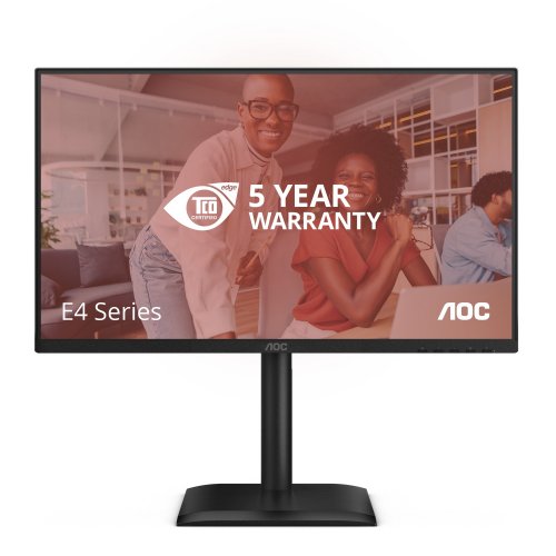 Монітор AOC 23.8" 24E4CV Black купити в Україні | Telemart фото