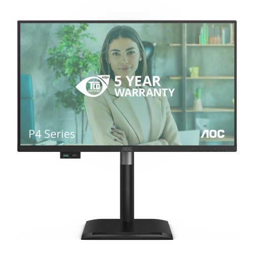 Монітор AOC 23.8" 24P4U Black купити в Україні | Telemart фото