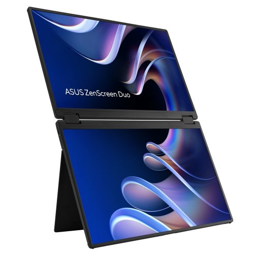 Монітор Asus 14" ZenScreen Duo MB14FCD (90LM0CZ1-B01N71) Black купити в Україні | Telemart фото