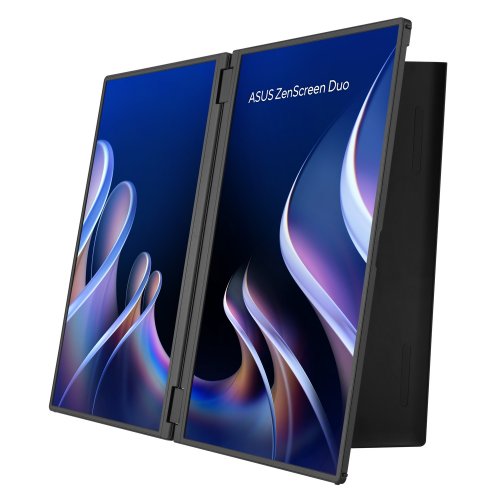 Монітор Asus 14" ZenScreen Duo MB14FCD (90LM0CZ1-B01N71) Black купити в Україні | Telemart фото