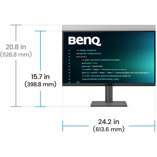 Монітор BenQ 27" RD270Q (9H.LPCLM.MBE) Black купити в Україні | Telemart фото
