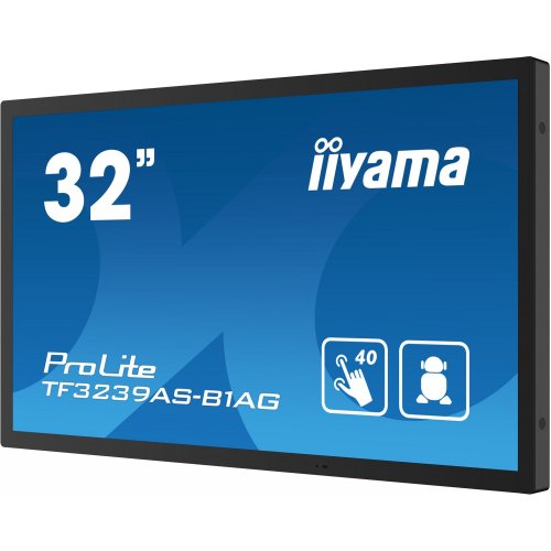 Інформаційна панель Iiyama 31.5" ProLite TF3239AS-B1AG Black купити в Україні | Telemart фото