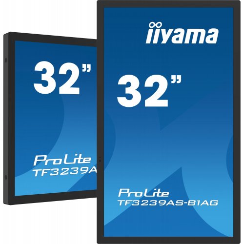 Інформаційна панель Iiyama 31.5" ProLite TF3239AS-B1AG Black купити в Україні | Telemart фото