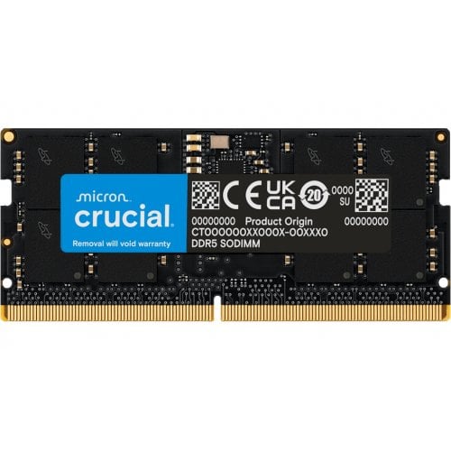 ОЗУ Crucial SODIMM DDR5 16GB 5600MHz (CT16G56C46S5T) OEM купить в Украине | Telemart фото