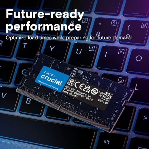 ОЗУ Crucial SODIMM DDR5 16GB 5600MHz (CT16G56C46S5T) OEM купить в Украине | Telemart фото