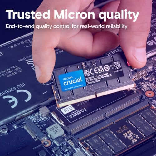 ОЗУ Crucial SODIMM DDR5 16GB 5600MHz (CT16G56C46S5T) OEM купить в Украине | Telemart фото