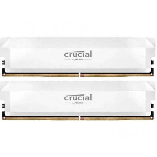 ОЗУ Crucial DDR5 64GB (2x32GB) 6000Mhz Pro Overclocking White (CP2K32G60C40U5W) купить в Украине | Telemart фото