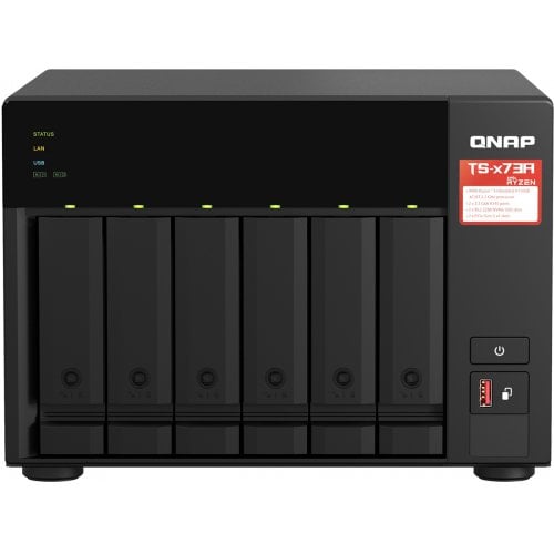 Сетевое хранилище QNAP TS-673A-8G купить в Украине | Telemart фото
