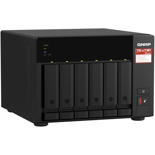 Сетевое хранилище QNAP TS-673A-8G купить в Украине | Telemart фото