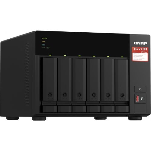 Сетевое хранилище QNAP TS-673A-8G купить в Украине | Telemart фото