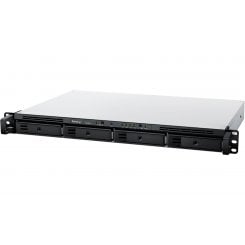 Мережеве сховище Synology RS422+Form factor: Rackmount 1UDrive bays: 4Processor: AMD Ryzen R1600RAM: 2 GBRJ-45 ports: 2Network speed: 1 GbpsOS: Synology DSM