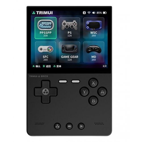 Уцінка портативна ігрова консоль Data Frog Trimui Brick 64GB Black (Пошкоджено пакування, 910105) купити в Україні | Telemart фото