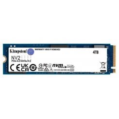 Ssd-диск Kingston NV2 3D NAND 4TB M.2 (2280 PCI-E) NVMe x4 (SNV2S/4000G) (Восстановлено продавцом, 910112)
