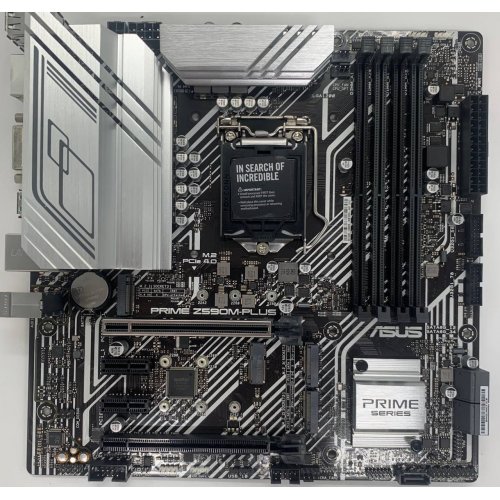 Материнська плата Asus PRIME Z590M-PLUS (s1200, Intel Z590) (Відновлено продавцем, 910128) купити в Україні | Telemart фото