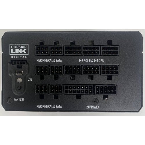 Блок питания Corsair HX1000i 1000W (CP-9020074-EU) (Восстановлено продавцом, 910138) купить в Украине | Telemart фото