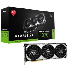 Видеокарта MSI GeForce RTX 4070 VENTUS 3X OC 12288MB (RTX 4070 12GB VENTUS 3X OC) (Восстановлено продавцом, 910139)