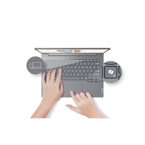 Ноутбук Lenovo ThinkBook 14 G8 IAL (21SJ00P8RA) Arctic Grey купить в Украине | Telemart фото