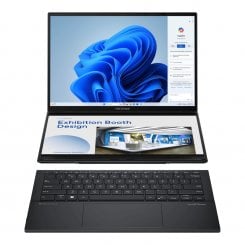 Ноутбук Asus Zenbook DUO UX8406CA-QL366W (90NB14X1-M00N20) Inkwell Gray