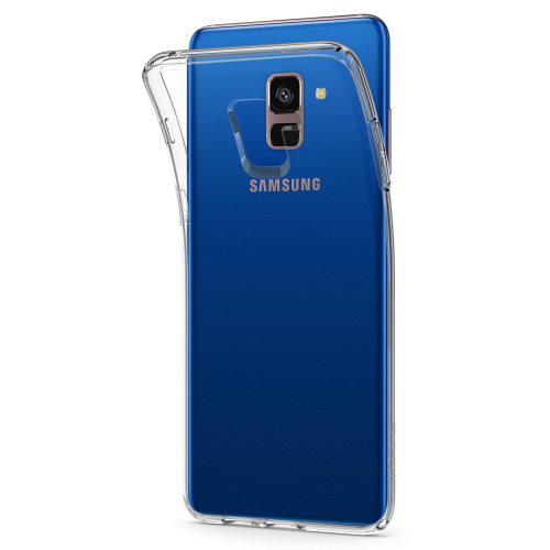 Чехол Spigen для Samsung Galaxy A8+ (2018) Liquid Crystal (591CS22758) Clear купить в Украине | Telemart фото