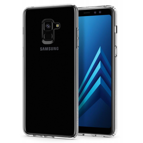 Чехол Spigen для Samsung Galaxy A8+ (2018) Liquid Crystal (591CS22758) Clear купить в Украине | Telemart фото