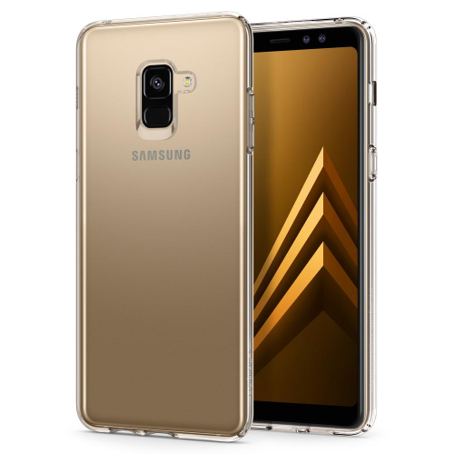 Чехол Spigen для Samsung Galaxy A8+ (2018) Liquid Crystal (591CS22758) Clear купить в Украине | Telemart фото