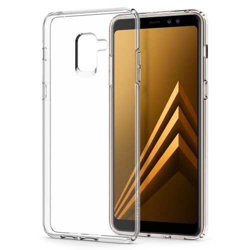 Чехол Spigen для Samsung Galaxy A8+ (2018) Liquid Crystal (591CS22758) Clear купить в Украине | Telemart фото