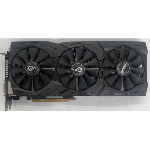Видеокарта Asus ROG GeForce GTX 1070 STRIX 8192MB (STRIX-GTX1070-8G-GAMING) (Восстановлено продавцом, 910313) купить в Украине | Telemart фото
