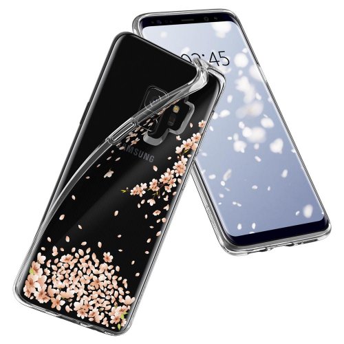 Чохол Spigen для Samsung Galaxy S9 Liquid Crystal Blossom (592CS22827) Crystal Clear купити в Україні | Telemart фото