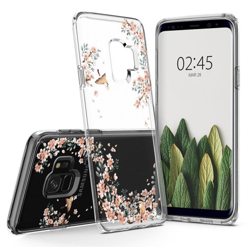 Чохол Spigen для Samsung Galaxy S9 Liquid Crystal Blossom (592CS22828) Nature купити в Україні | Telemart фото