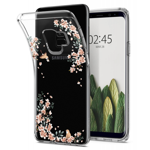 Чохол Spigen для Samsung Galaxy S9 Liquid Crystal Blossom (592CS22828) Nature купити в Україні | Telemart фото