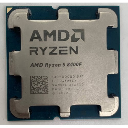 Процессор AMD Ryzen 5 8400F 4.2(4.7)GHz 16MB sAM5 Tray (100-000001591) (Восстановлено продавцом, 910356) купить в Украине | Telemart фото