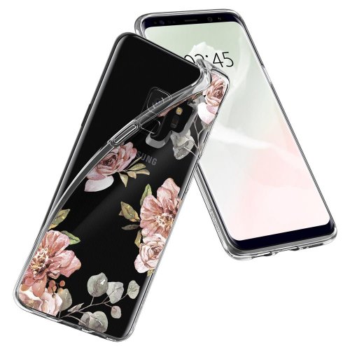 Чохол Spigen для Samsung Galaxy S9 Liquid Crystal Blossom (592CS22829) Flower купити в Україні | Telemart фото