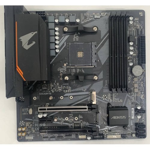 Материнська плата Gigabyte B550M AORUS ELITE (sAM4, AMD B550) (Відновлено продавцем, 910369) купити в Україні | Telemart фото
